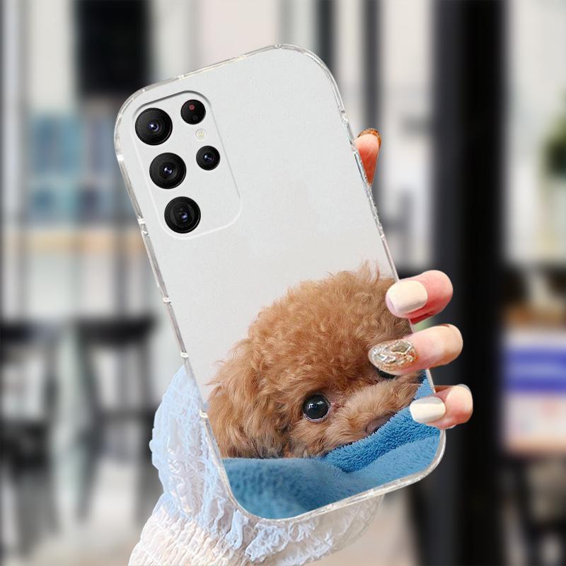 Clear Case For Samsung S25 S24 S23 S22 Ultra 5G Transparent Soft TPU Silicone Phone Cover For Galaxy S22 5G Protective Fundas