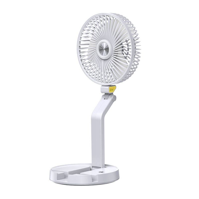 

Good-Desktop Lamp Fan Foldable Retractable Small Fan Mini Portable Charging USB Home Low Noise Mini Electric Fan 5200Mah белый