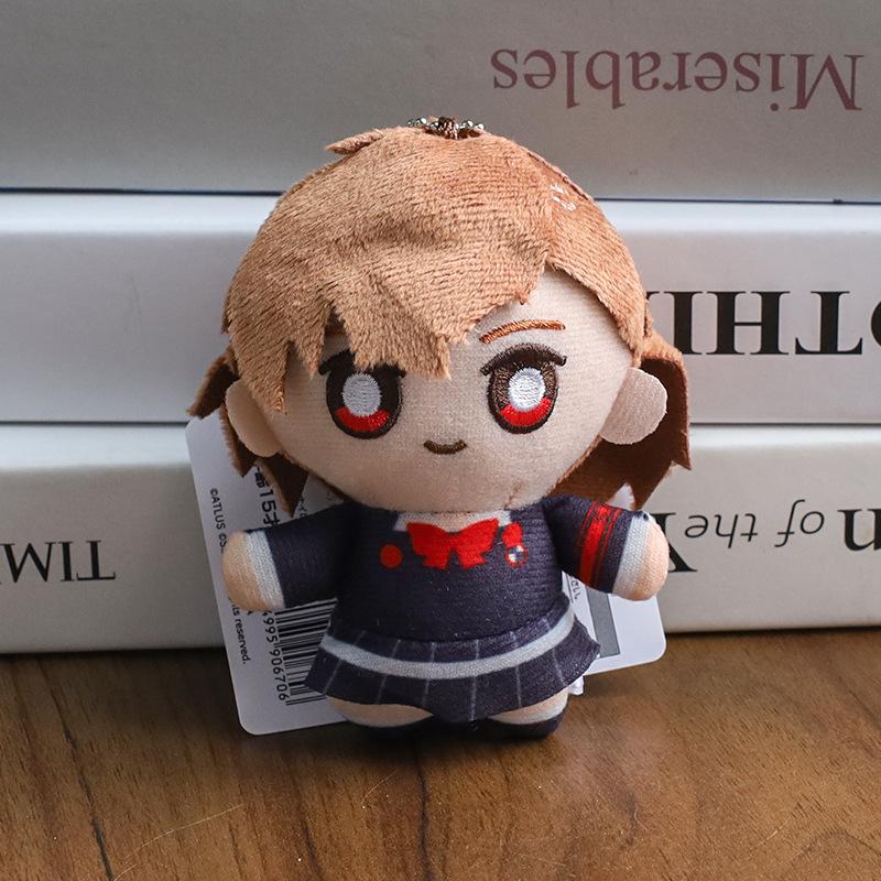 Neues Modell 10CM Persona Plüsch Schlüsselanhänger Spielzeug 25. Jubiläum Joker Shiomi Kotone Yuuki Makoto Cosplay Anime Plüschtier Anhänger Christ