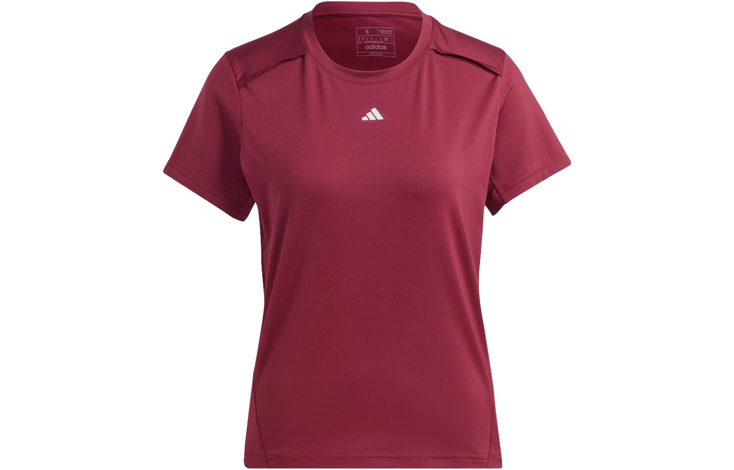 Adidas T Shirt Women s Dark Red IN6210 XS