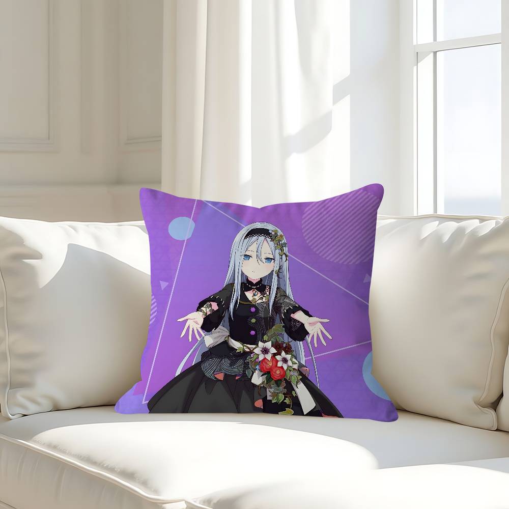 Project SEKAI Yoisaki Kanade Kuddfodral Avtagbart Tvättbart Kuddöverdrag – Mjukt Linne för Alla Årstider