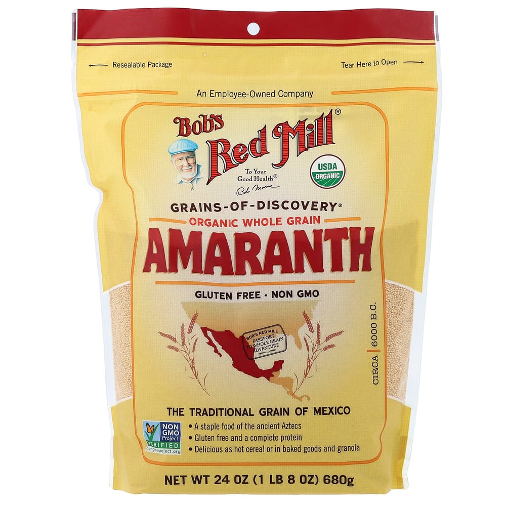 Bobs Red Mill Amaranth Whole Grain, 24oz (680g) 680g - 1 ea