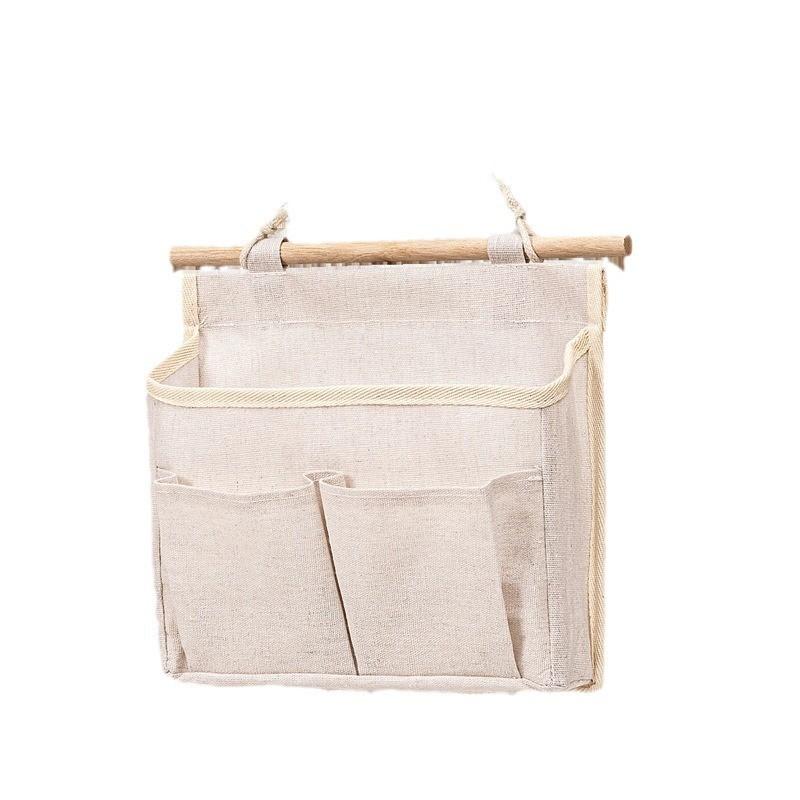 Wall Mount Storage Bag For Bedroom Organizer With Large Capacity For Dorm Room And Closet Use