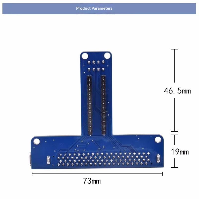 Microbit Entwicklungsboard T-Typ GPIO Erweiterungsboard Breadboard Adapter Python
