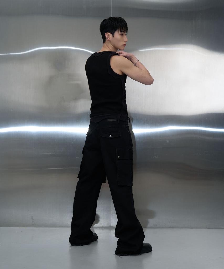 Pichibeullaeg Side Pocket Pants (Z Black)