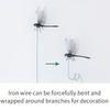 Outdoor Mosquito Repellent Simulation Dragonfly Stake Garden Lawn Decor Rope Artifact Yard Plant Insect Deterrent