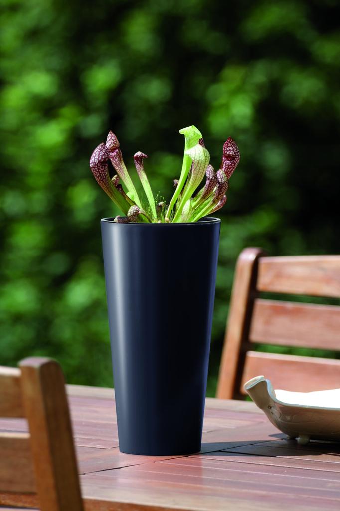 Tubus Slim DTUS300 Hoher Blumentopf | Weiß