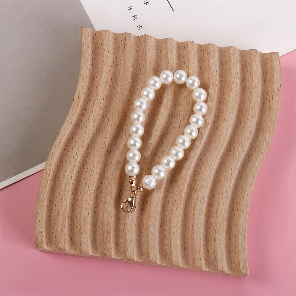 Beaded Pearl Lanyard Anti-Drop Phone Case Chain Phone Accessories Mobile Phone Chain  Handbag Belt