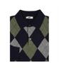 Dagseusyeocheu 100% Wool Argyle Collar Knit_Dlw1Swtl102N1