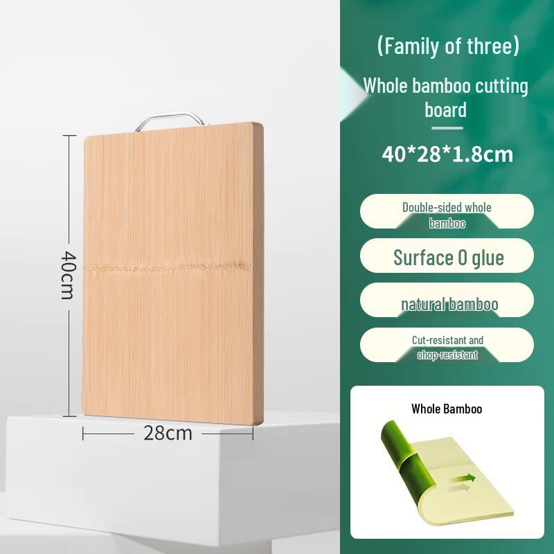 

Double Gun Rectangular Bamboo Cutting Board Set