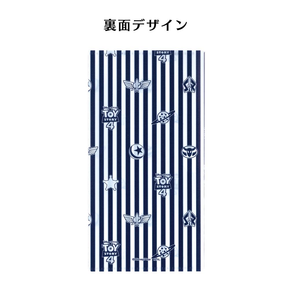 Disney Antibacterial Mask Made in Japan Case, Portable, Slim, Foldable, 3-Pocket Design, (TOY STORY4)