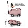 Cats-in-bag Carriers for Puppies Carry Cart Outdoor Travel Shoulder Carriers Sightseeing Bag Trolley Wheel