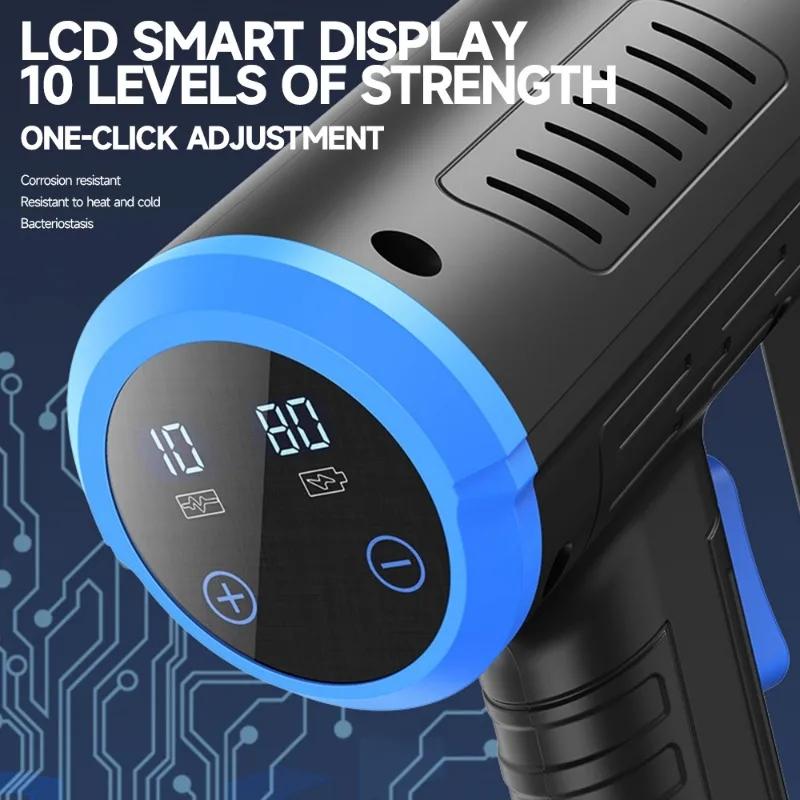 

MDHL 8109 Brushless Motor Electric Pressure Washer Car Washing Machine 48VH Car Water Gun with Tool Box Black/US Plug