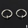 3Pair Creative Fashion Gifts Fakes Nose Lips Ring Spring Clip Hoop Earring Unisex Piercing Septum Accessories Decoration