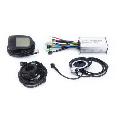 36V 48V 250W Electric Motor Brushless 7A Controller Kit with KTLCD5 Display Panel Sensor Throttle for Electric Bike