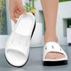 Fashion Fashion Mens Slippers Lightweight Beach Shoes Couple Casual Shoes Non-Slip Indoor Bathroom Slippers Outdoor Mens Sandals