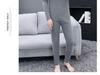 Men's Reversible Thermal Underwear Set with Half-High Collar and Seamless Velvet Fabric for Fall/Winter