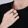 Gothic Style Punk Retro Black Biker Ring Men Hiphop Rock Stainless Steel Skull Finger Rings Party Accessories Jewelry