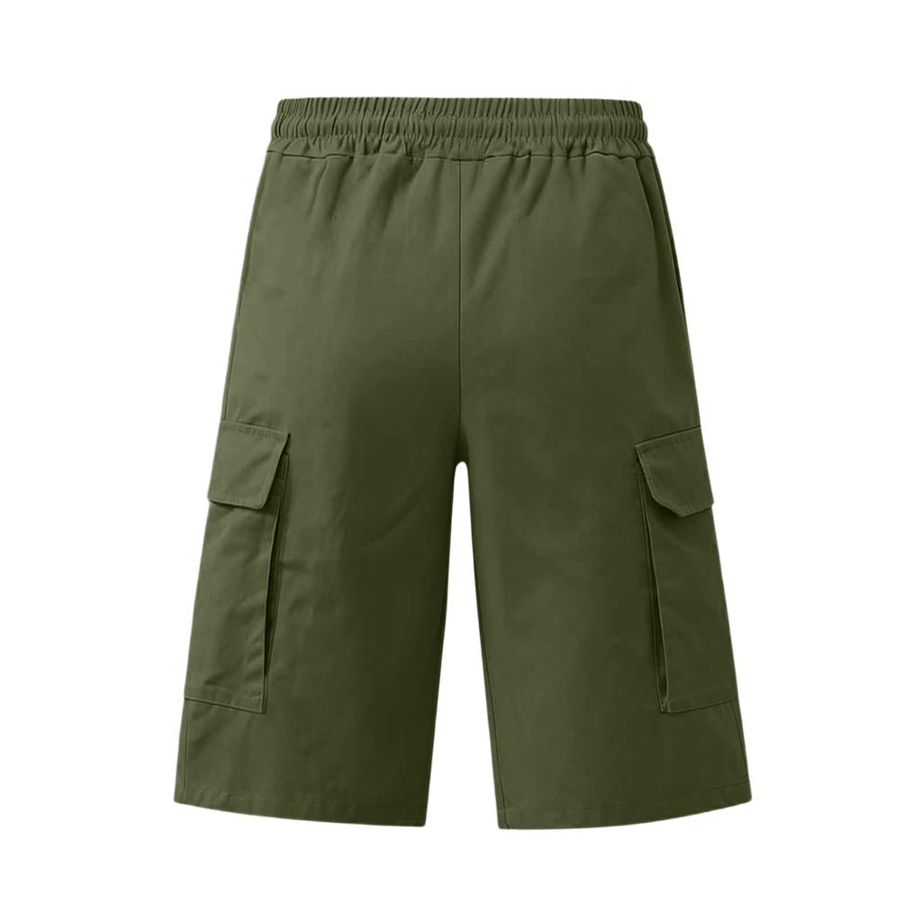 Men's Casual Workwear Drawstring Pocket Shorts