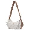 MLB Polyester Umhängetasche, Handtasche, Schultertasche, Crossbody-Tasche Regular Unisex Creme Lässig 3ABQS034N-50CRS