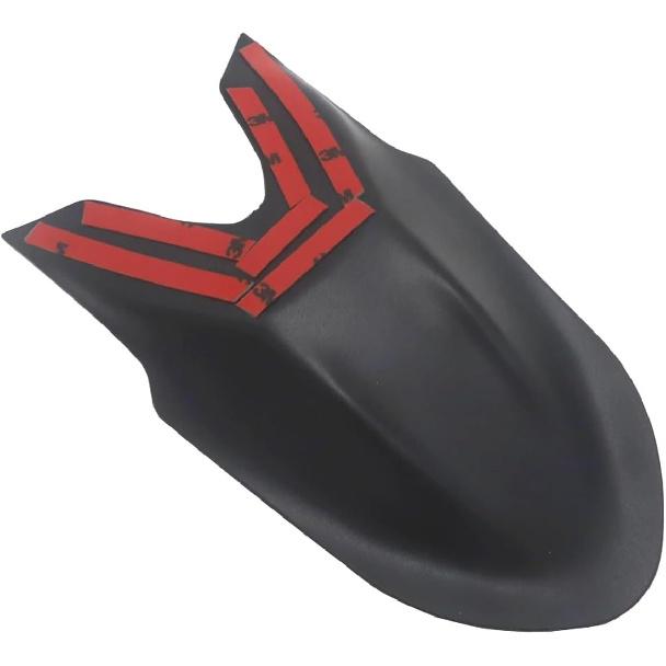 Kompatibel mit K1600GT K1600GTL K1600B K1600 Motorradzubehör ABS Vorderradkotflügelverlängerung, Schwarz