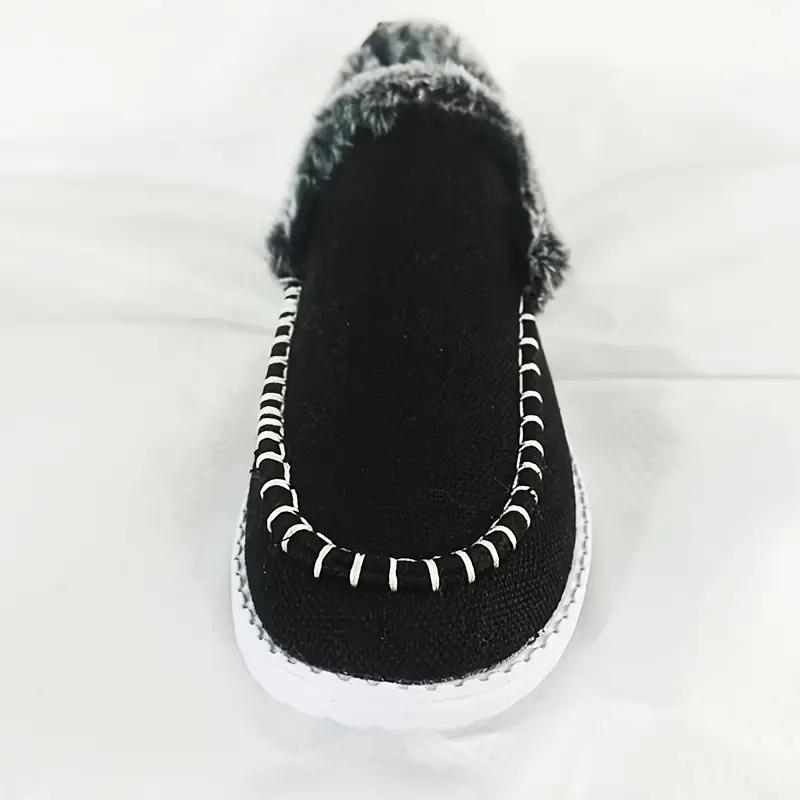 Bottes d'hiver confortables en laine EVA pour femmes, bottes intégrées décontractées, bottes de neige d'extérieur chaudes en peluche