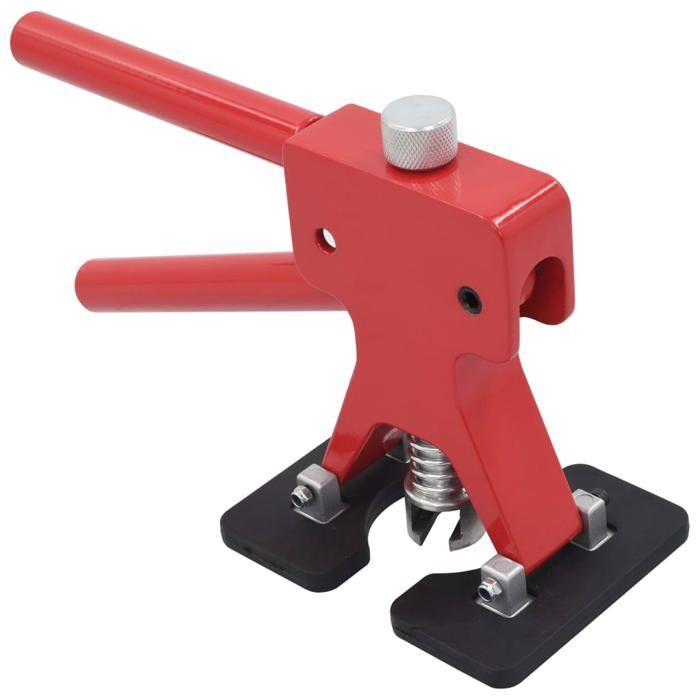 VidaXL Kit de Débosselage sans Peinture Outil de Réparation Carrosserie Extracteur de Bosse Pistolet à Colle Voiture 210543