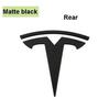 1 szt. ABS dla Tesla Model 3 Model Y Samochód Przednia Pokrywa Maski Logo Emblemat Naklejka Stylizacja Nadwozie Samochodu Tylna Klapa Bagażnika Odznaka Akcesoria