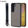 Samsung Galaxy A14 Rugged Camo Case with Strap