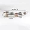 Stainless Steel Exhaust Pipe for Yamaha Huanglong & Kawasaki NINJA400