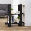 VidaXL Bookcase-Room Divider Black 80x30x87 Cm