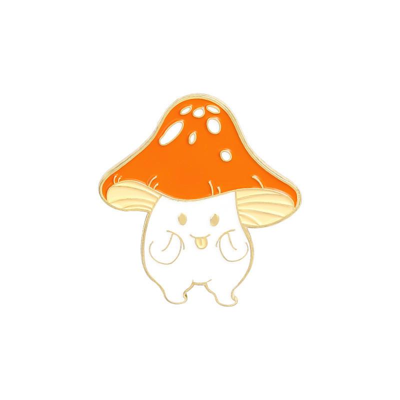 Creative Fashionable And Mushroom Brooch Pin Ideal For Gift Giving And Personal Use
