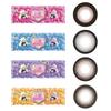 Issho Tomoko Üretimi Motekon Tek Günlük Renkli Lensler 1 günlük Kutu başına 10 adet Çap 15mm Çap 14.8mm Reçetesiz Çilek 0.00