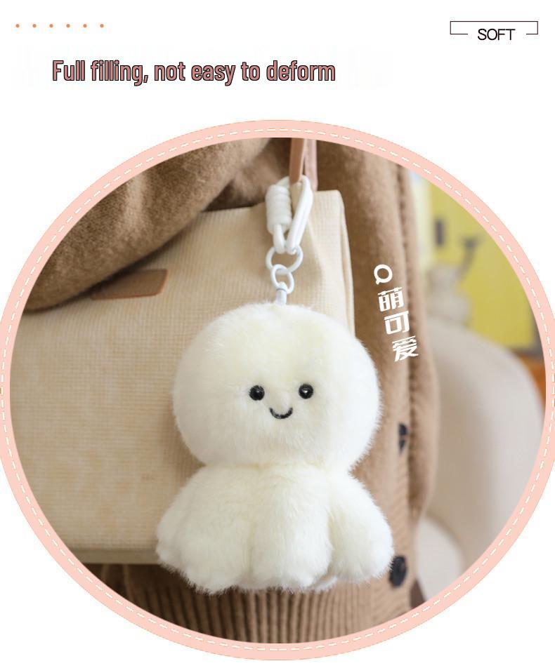 Rotating Octopus & Jellyfish Plush Doll Pillow - Cute Cartoon Stuffed Toy Gift for Girls