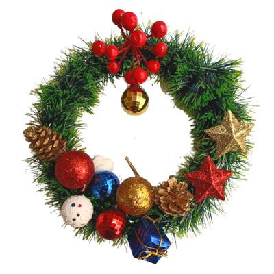 Christmas Decoration Wreath Wall Hangings for Front Door Wall Room Xmas Party Decorations Merry Christmas Decorative Items
