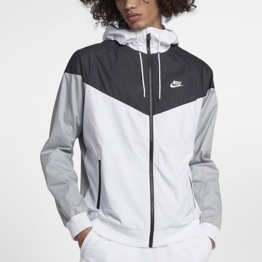 Nike Windrunner Sports Training Brand Logo Hooded Raglan Long Sleeve Jacket Men Jackets 727325-101