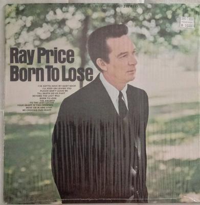 LP Record RAY PRICE - Born To Lose P13385 CBS Special Pro US Country Used