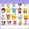 Pikachu Stitch Hello Kitty Branca de Neve Lotso Blocos de Construção com Personagens de Desenho Animado Para Crianças Conjunto Educativo