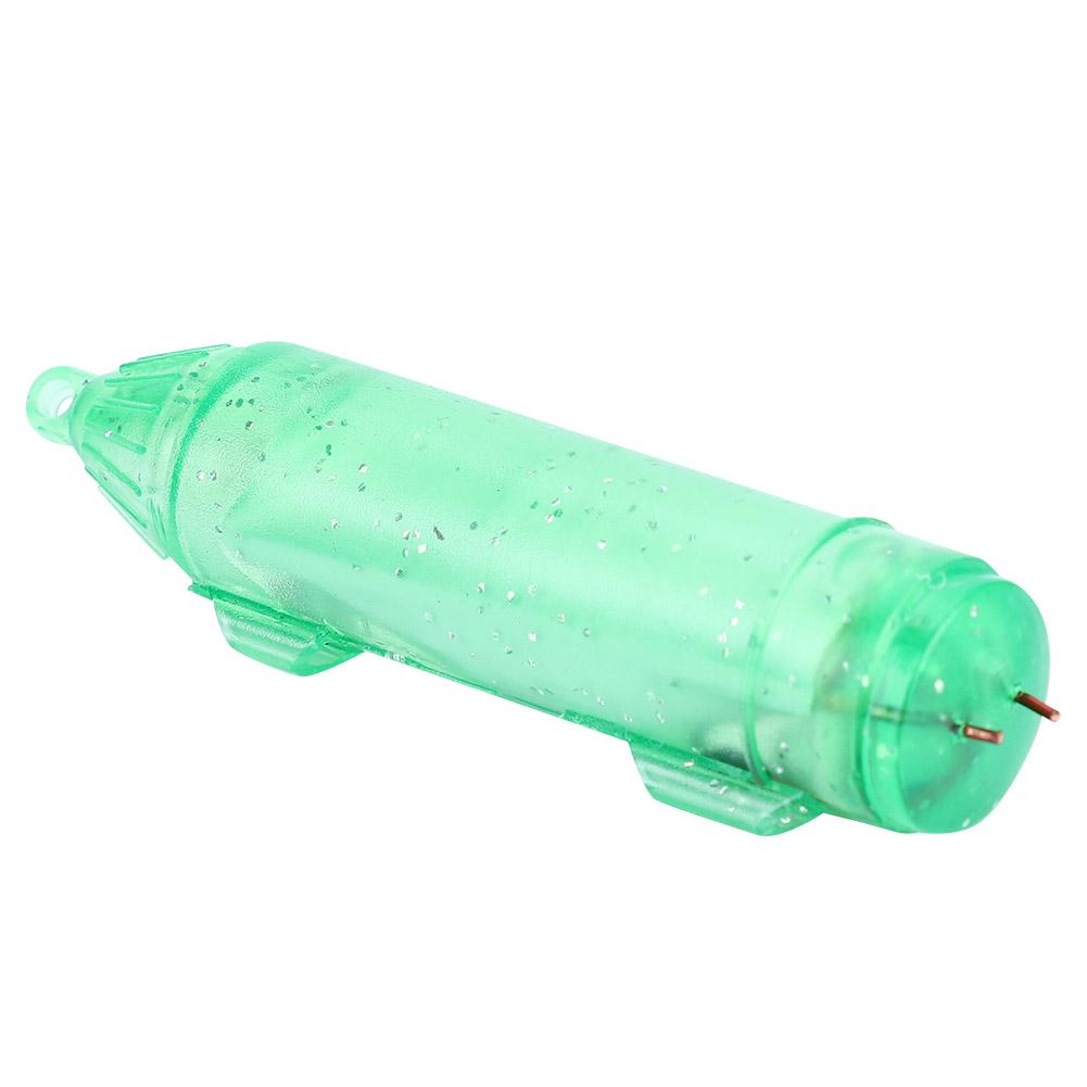 Mini LED Deep Drop Underwater Fishing Squid Fish Lure Light Flashing Lamp(Green)