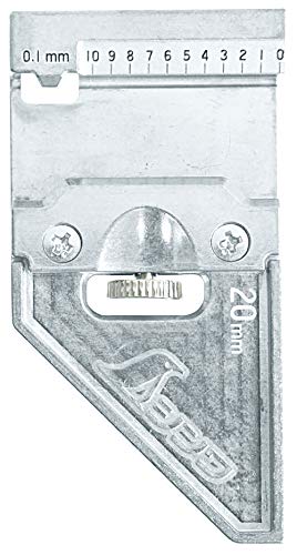 

Shinwa Sokutei 12484 Metal Measuring Stopper for Thick Wide Width