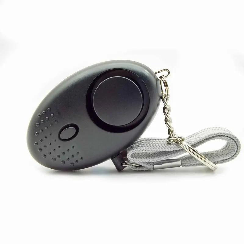 130DB Personal Security Alarm Emergency with LED Buckle Key Lights Emergency Safety Alarm for Women Men Children Elderly
