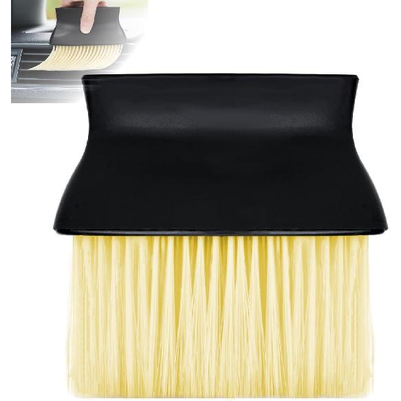 Car Interior Brush, Auto Interior Dusting Brush, Car Detailing Brushes | Car Accessories, Interior Cleaning Brush for Car Interior, Dashboard, Air