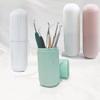 Personal Care Portable Storage Box Toothpaste Toothbrush Protect Holder Beauty Make Up Tool Case for Travel Camping Display