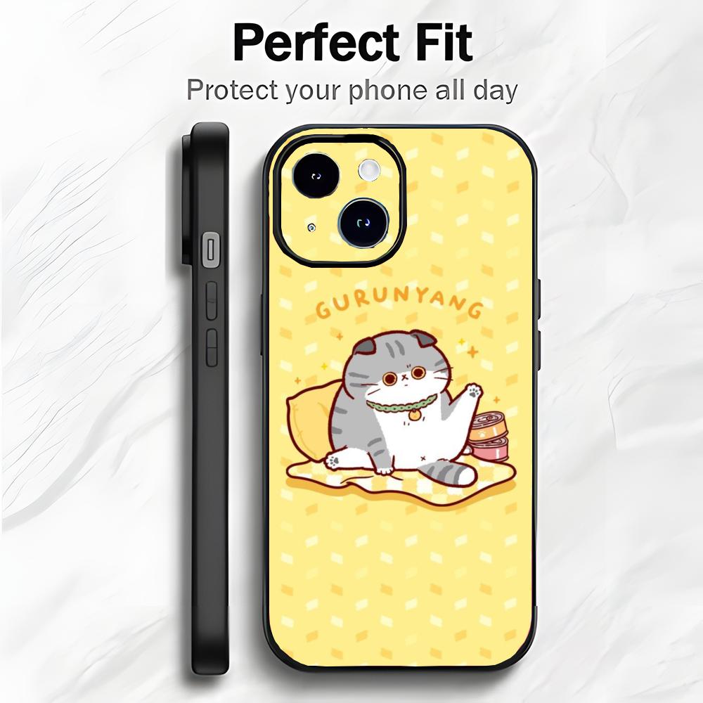Cute cat life emoticon pack Phone Case Phone Case Soft Packaging Lightweight For iPhone17 16 15 14 13ProMax