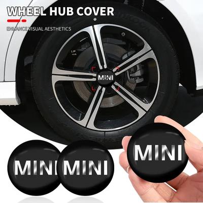 Autocollants de Cache-Moyeux de Roue de Voiture 56mm Emblèmes de Moyeu Pour BMW MINI WORKS One Cooper JCW R60 R59 R58 R57 R56 R55 F55 Accessoires