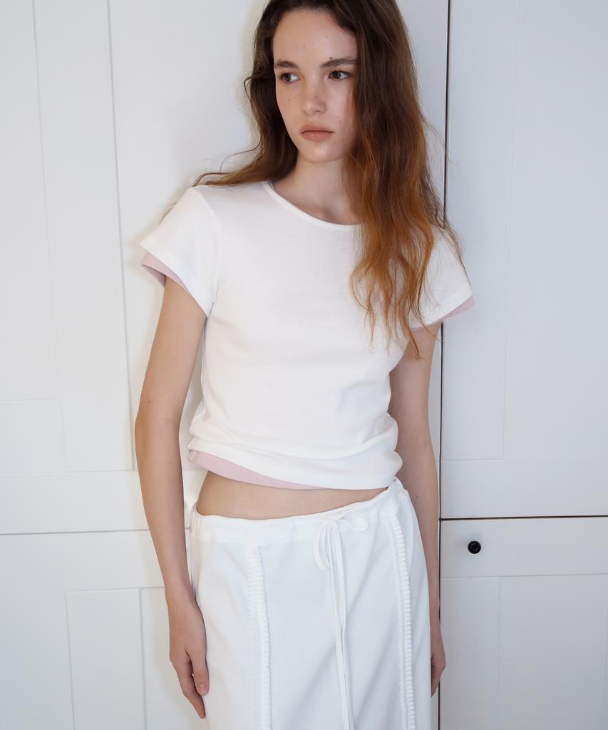 ODS Key Open Back Tee (Ivory)