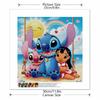 DIY Diamond Painting Lilo & Stitch Cross Stitch Kit Mosaic Art Diamond Painting Full Circle Diamond Home Decoration