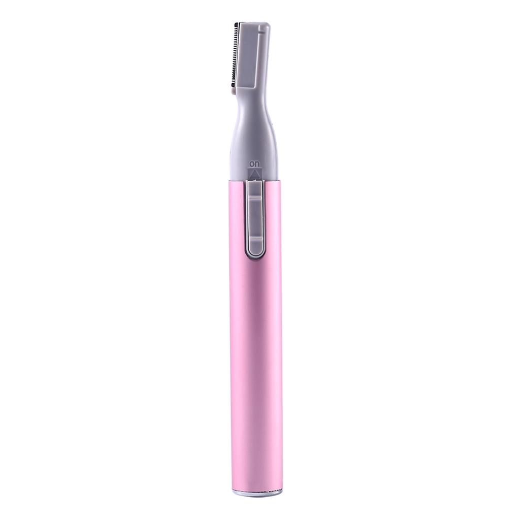 New Portable Electric Face Eyebrow Hair Body Blade Razor Shaver Remover Trimmer Beauty Pink