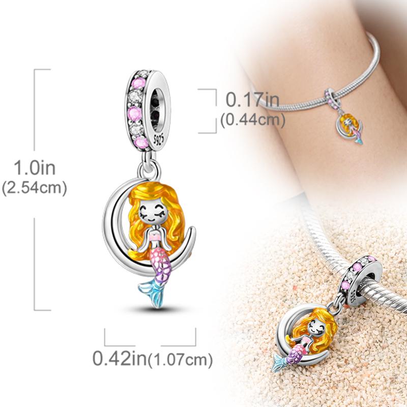 New Original Copper Charms Beads Pendants For Original Bracelet Necklaces Charm Women Diy Jewelry Gifts