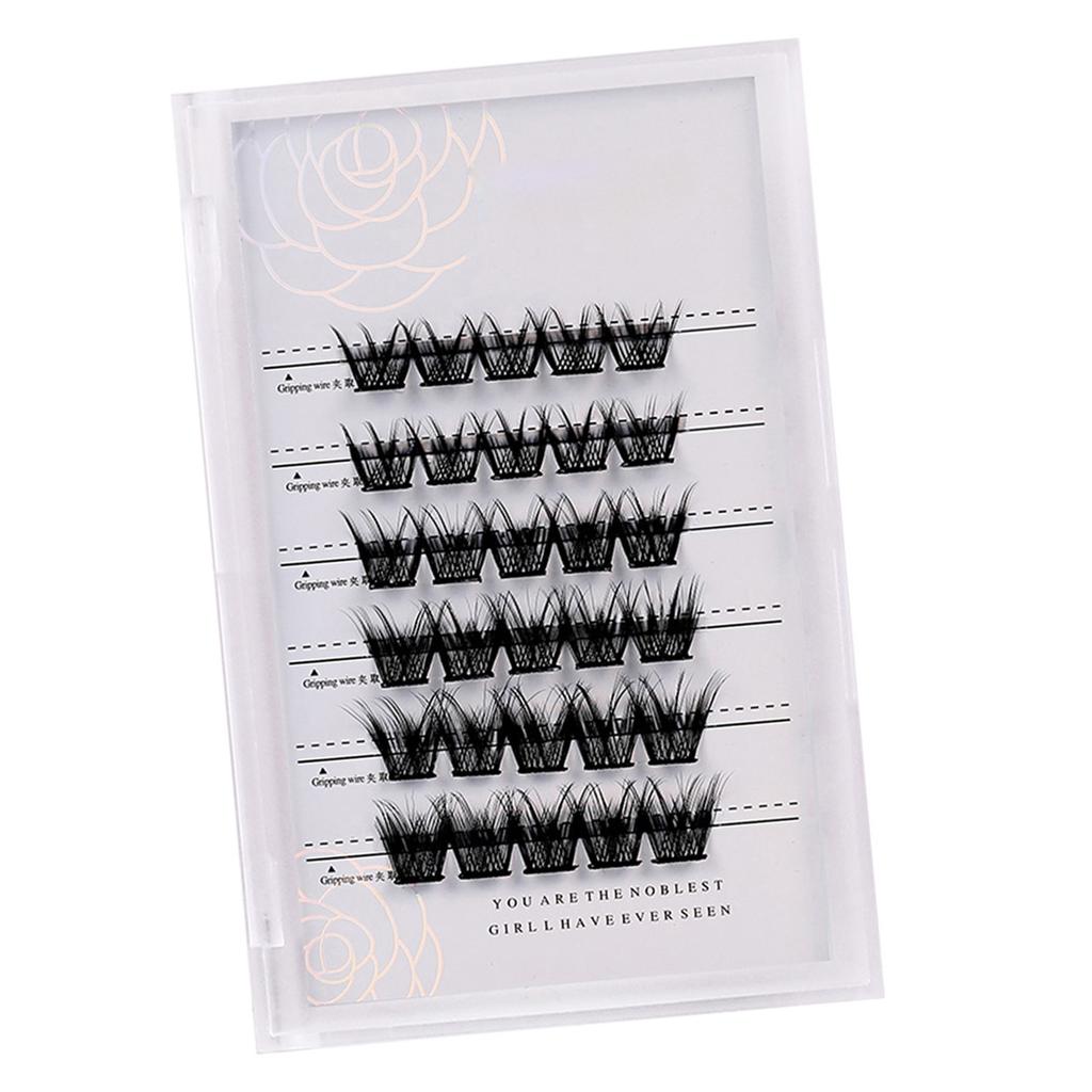 Z LRAQI BEAUTY Individual False Eyelashes Self Adhesive Cluster Fake Eyelashes Glue Free Eyelashes Natural Looking